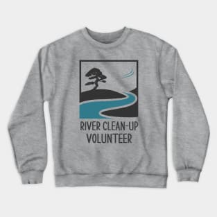 Generic River Clean-up Volunteer Crewneck Sweatshirt